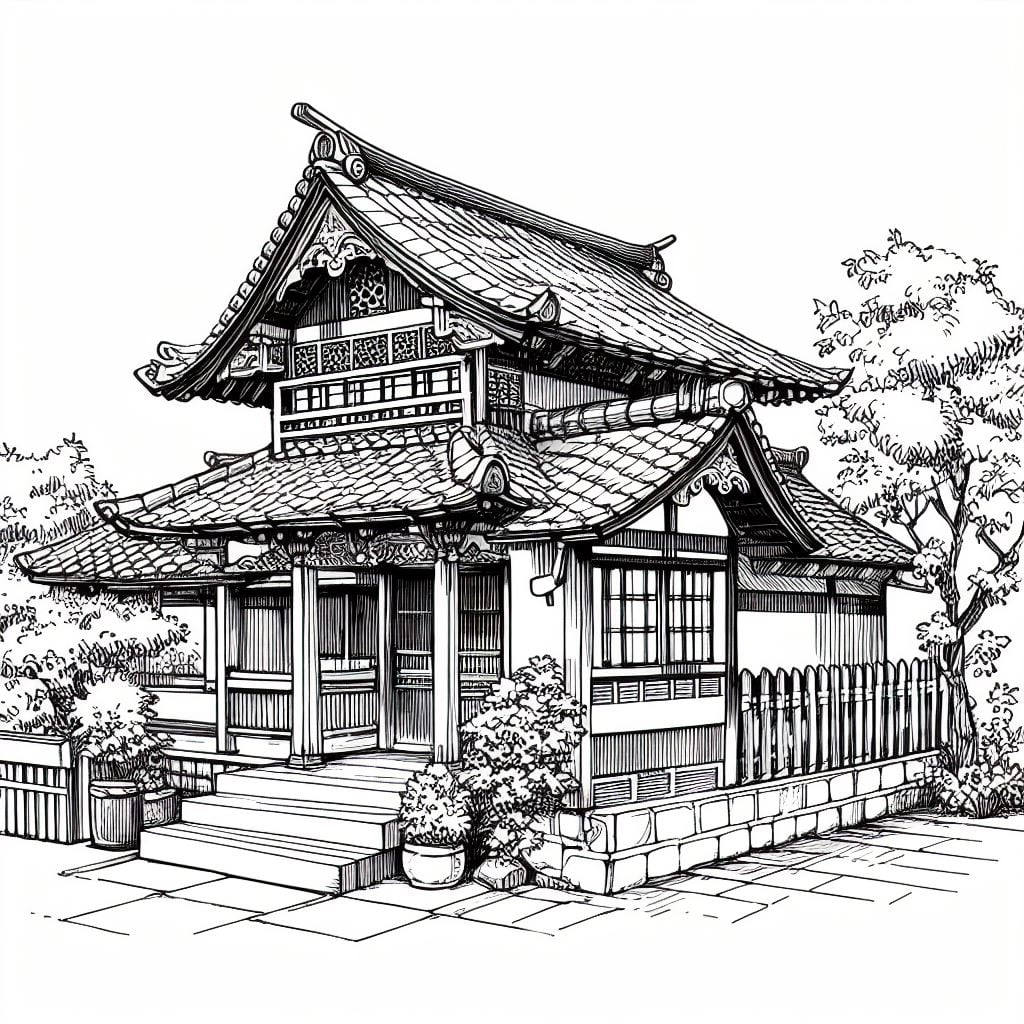 gambar rumah adat mudah