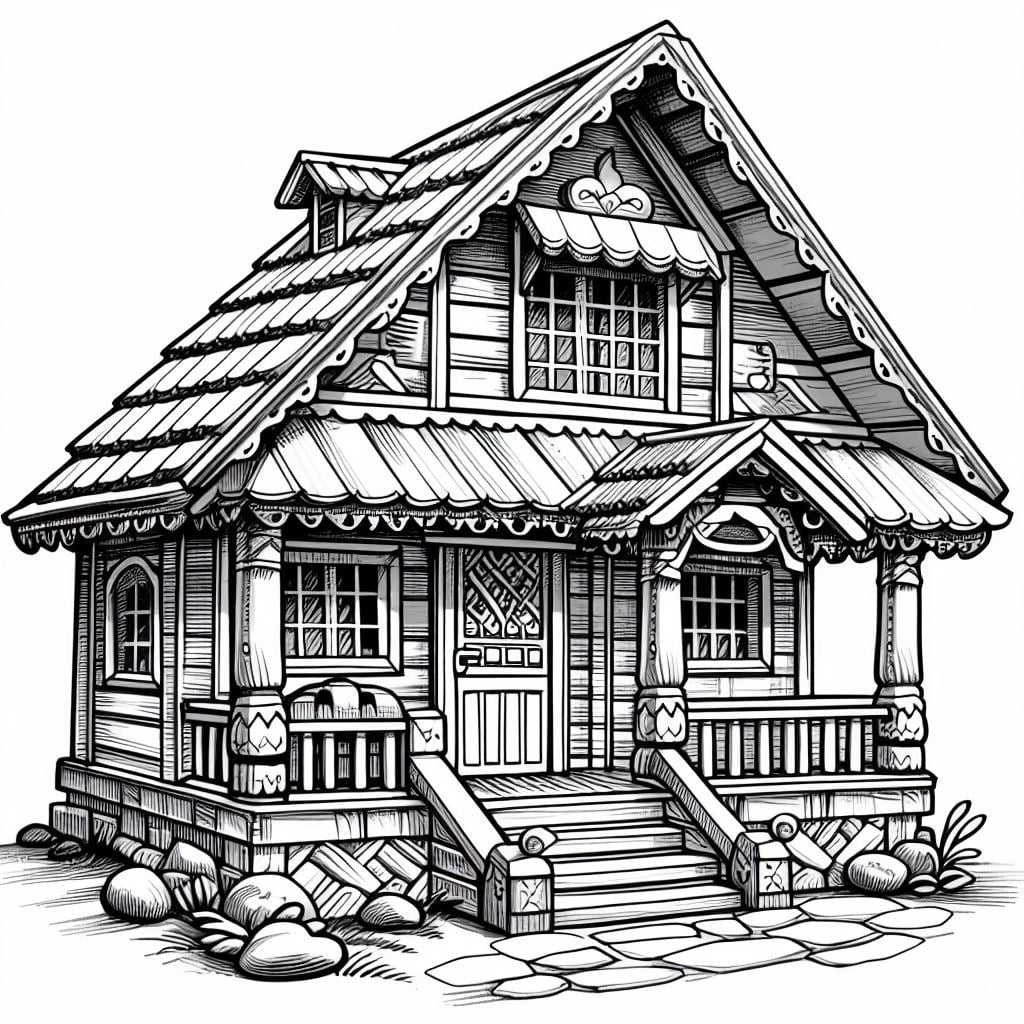 gambar rumah adat mudah