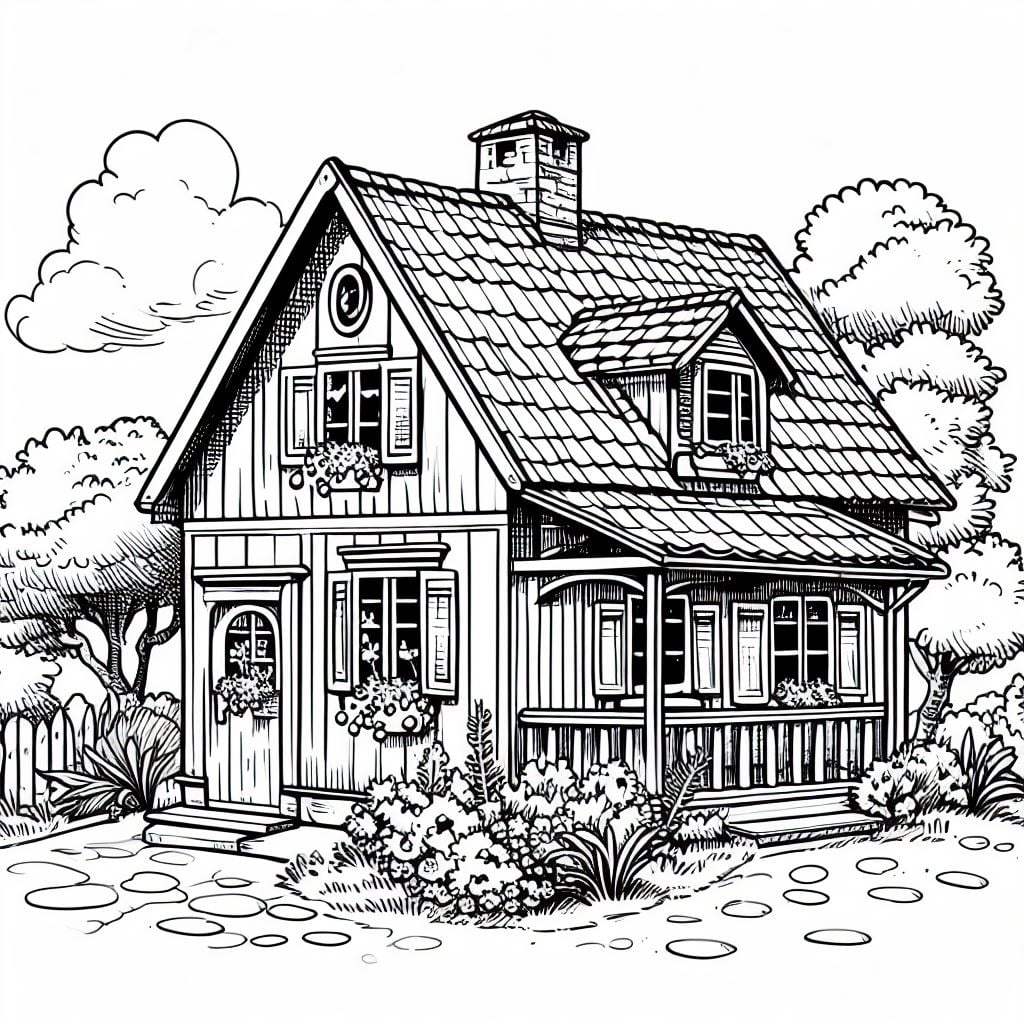 gambar rumah adat mudah