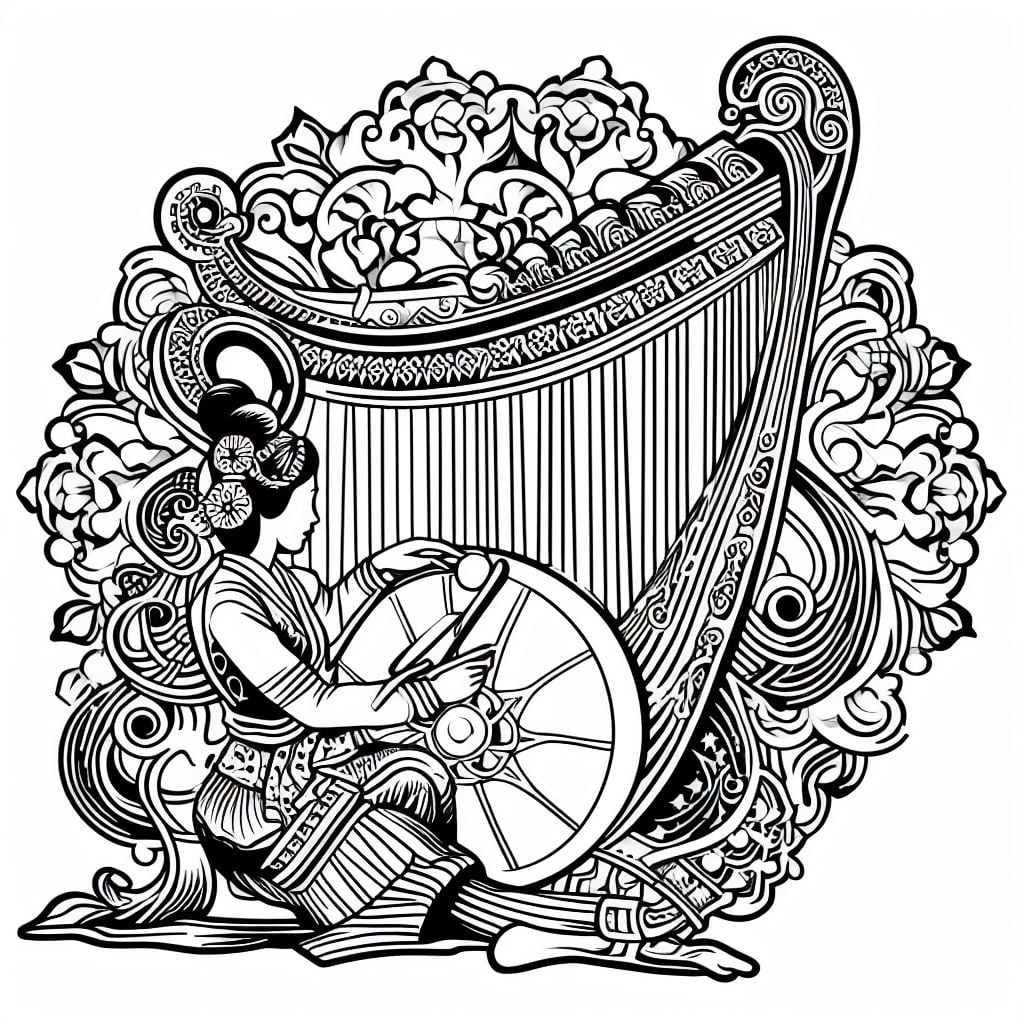 gambar musik tradisional indonesia